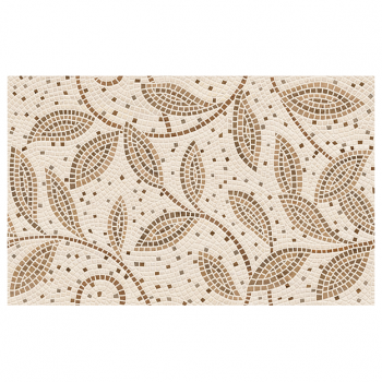 Декор керамический настенный "Travertine" Mosaic 250*400мм, матовый, коричневый