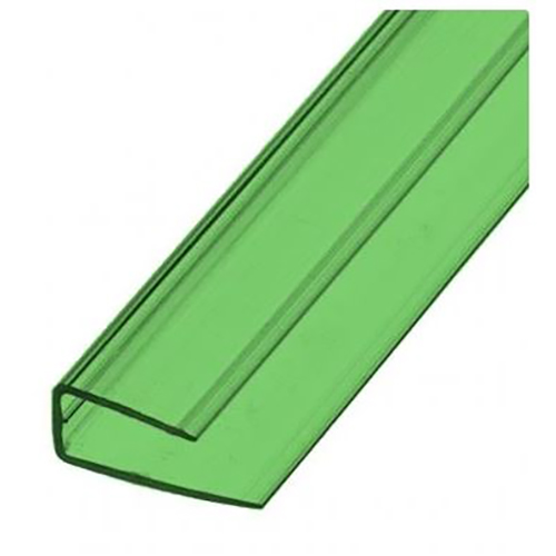 Профиль торцевой 2100*8мм, зеленый