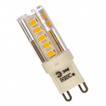 Лампа светодиодная LED-JCD-CER-840 7Вт &quot;Эра&quot; G9 220В 4000К 560Лм капсула