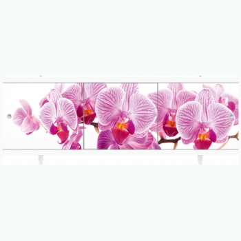 Экран для ванны "Дикая орхидея", 1,48м