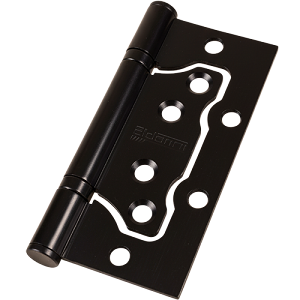 Петля универсальная без врезки "EL-4*3*2.5-2BB - BL", 100*75*2,5мм, "Черный"