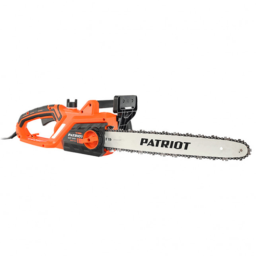 Пила цепная электрическая "Patriot" ESP 2418, 2400Вт, 18'/45см, 3/8, 1,3мм, 62зв, плавный пуск, бесключевая натяжка цепи, термозащита