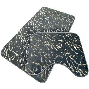 Коврик д/ван.ком."Mramor"60*100 и 50*60 2-пр grey