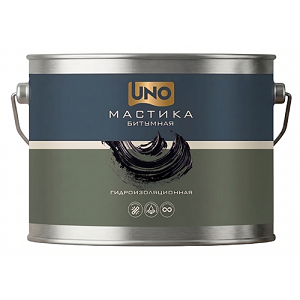 Мастика битумная гидроизоляционная "UNO"   ГОСТ 30693-2000 фас.  5л