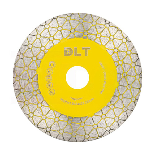 Диск алмазный турбо для заусовки кафеля и керамогранита "DLT №3", 125*1,8*22,23мм, сухой рез