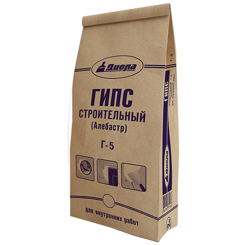 Алебастр "Диола Г-5", 15кг