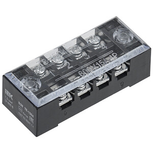 Карболитовая колодка 8кл, 15А "ТВ-1504" IEK