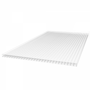  Сотовый поликарбонат 6000*2100*06мм, прозрачный 1,04 кг/м2, ROYALPLAST