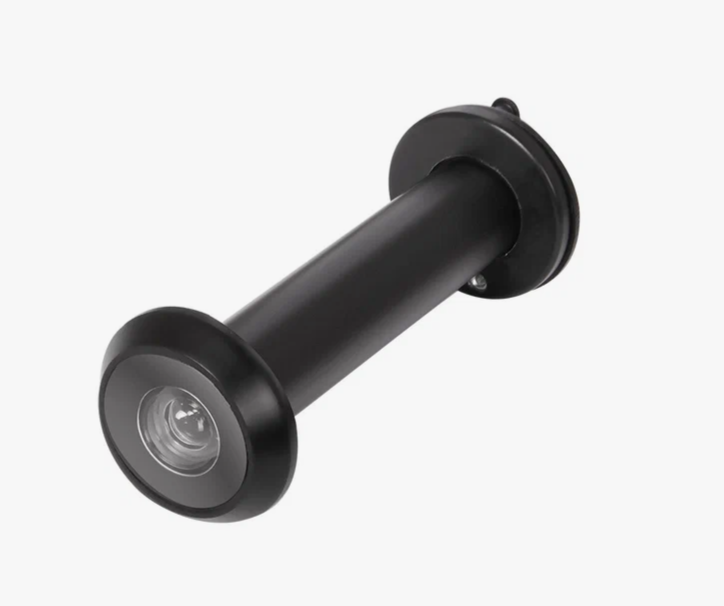 Глазок дверной DVZ4 16/180/70x130, BL-24, черный