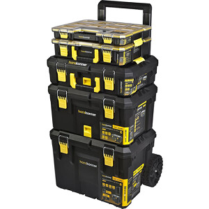 Набор ящиков системы хранения HANSTORAGE PLUS, HSP5KIT, (5шт) на колесах