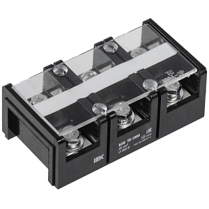 Карболитовая колодка 6кл, 100А "ТС-1003" IEK