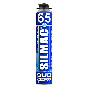 Пена монтажная профессиональная зимняя "SILMAC Professional SUB ZERO 65", 850мл 