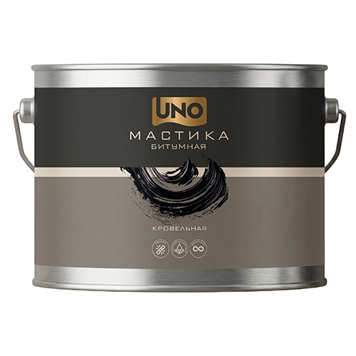Мастика битумная кровельная "UNO" ГОСТ 30693-2000 фас. 16л
