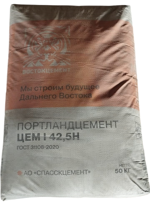 Цемент I 42,5Н 50кг, Спасскцемент