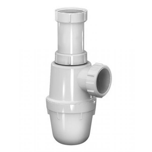 Сифон для раковины бутылочный разъемный без выпуска, 1.1/2"*40, "Aquattro", Q16-0033