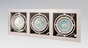 Светильник потолочный 214037 CARDANO  16Х3 MR16/HP16 ТИТАН