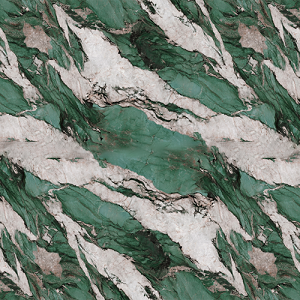 Бамбуковая панель HD печать BJX9100, 1100*2800*8мм, Изумрудный кварцит 