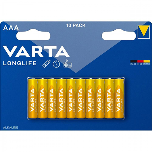 Эл. питания VARTA LONGLIFE LR03 (ААА) BL10 4103 (1/20)