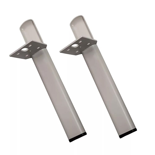 Комплект ножек мебельных 2шт, h-200мм, серый шёлк