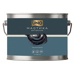 Мастика резино-битумная "UNO" ГОСТ 0693-2000 фас.  5л