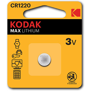 Батарейка литиевая дисковая CR1220 1шт "Kodak"