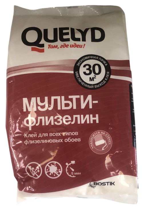 Клей обойный "Quelyd Мультифлизелин", 200г пакетик 