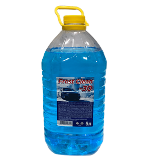 Жидкость стеклоомывающая незамерзающая  "Frost Clean", 5л, -30С 

