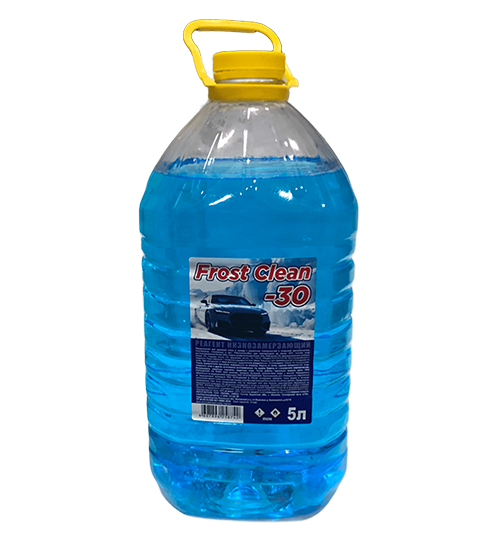 Жидкость стеклоомывающая незамерзающая  "Frost Clean", 5л, -30С 

