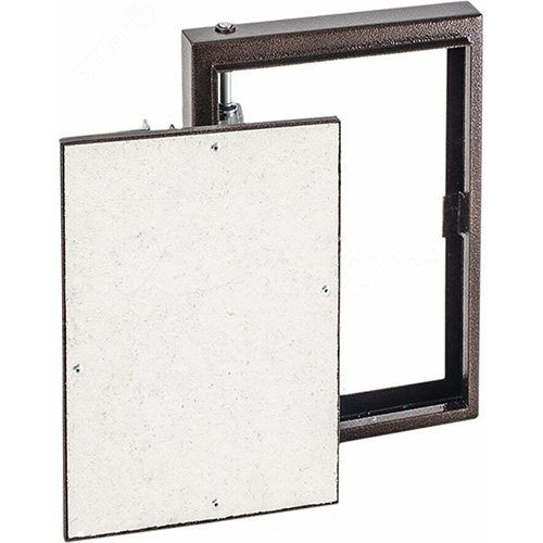 Лючок металлический под плитку 300*400 "Ceramo Steel"