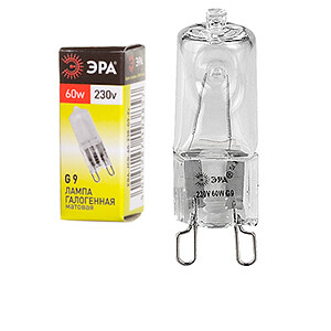 Лампа JCD  220V 60W G9 ЭРА FR матовая