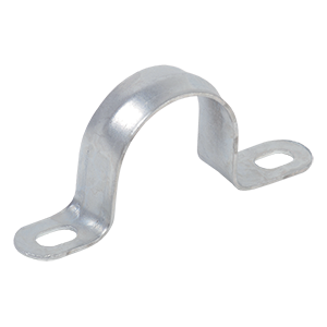 Скоба металлическая двухлапковая d19-20мм "ИЭК"