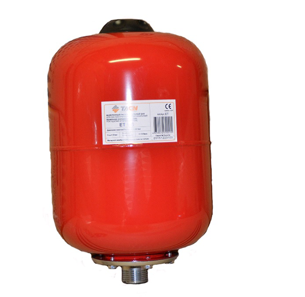 Расширительный бак TAEN  19 литров, 6атм. для ХВС, синий бак, вертикальный