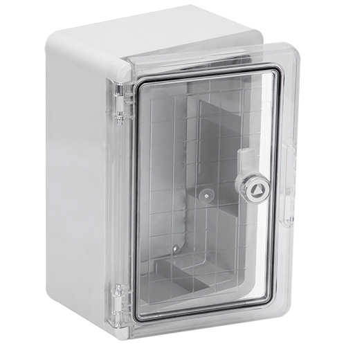 Корпус пластиковый с прозрачной дверью 300*200*130мм ЩМПп IP65 ИЭК