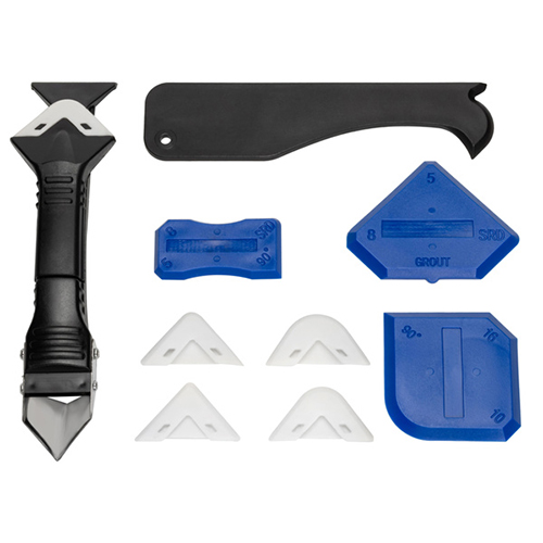 Набор шпателей "DLT" для затирки герметика, 9 предметов