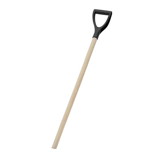 Черенок для лопаты деревянный, 32*1000мм Vобразная ручка