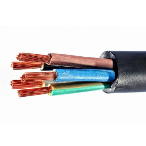 Кабель медный холодостойкий КГтп-ХЛ 5*6,0мм2 черный (Гост)