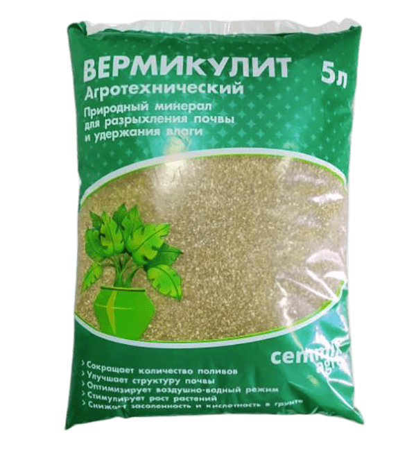 ВЕРМИКУЛИТ ВСПУЧЕННЫЙ АГРОТЕХНИЧЕСКИЙ 5 Л(1) "CEMMIX"