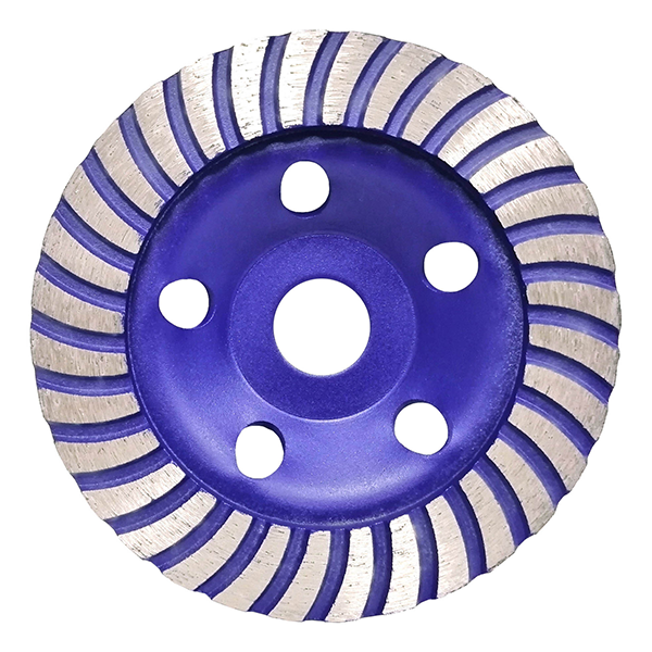 Диск алмазный "CUTOP PROFI" шлифовальный, профессиональный "Чашка" Турбо/сегмент. 125*5.0*20*22.2мм