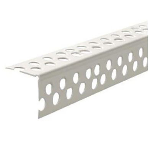 Угол евро ПВХ KU, 2*25мм, L=3м,штукатурный