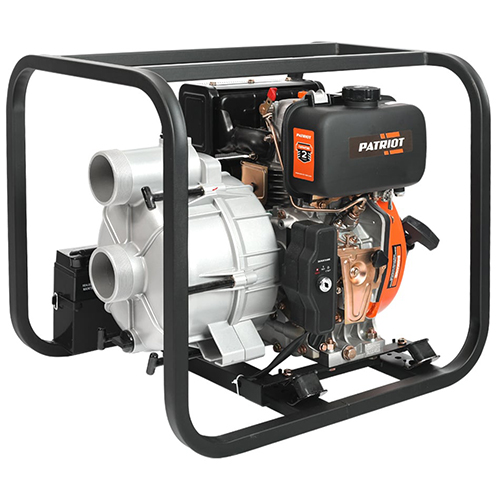 Мотопомпа дизельная MPD 3072 SFE &quot;Patriot