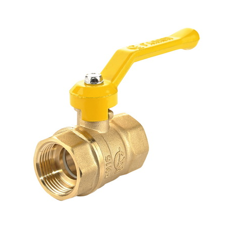 Кран шаровый для газа ДУ20 РУ16 рычаг в/в Галлоп