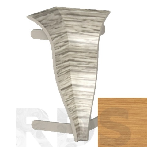 Угол внутренний, "Дуб красный-50", 1уп (2шт)