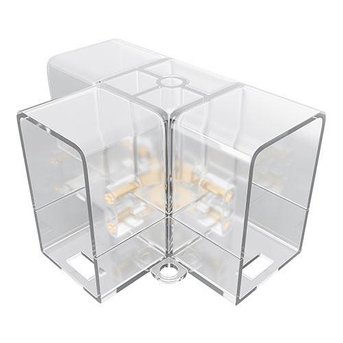 Коннектор для светильников серии NET, тип T, 230В/50Гц, 67х40х40мм, IP20, полипропилен