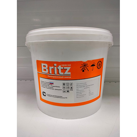 Краска водоэмульсионная для стен и потолков супербелая "ВД-АК", 25кг