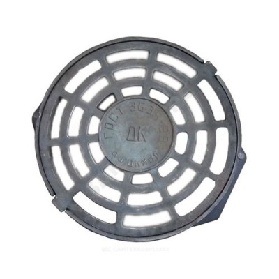 Дождеприемник круглый чугунный тип "дк", до 12500кг