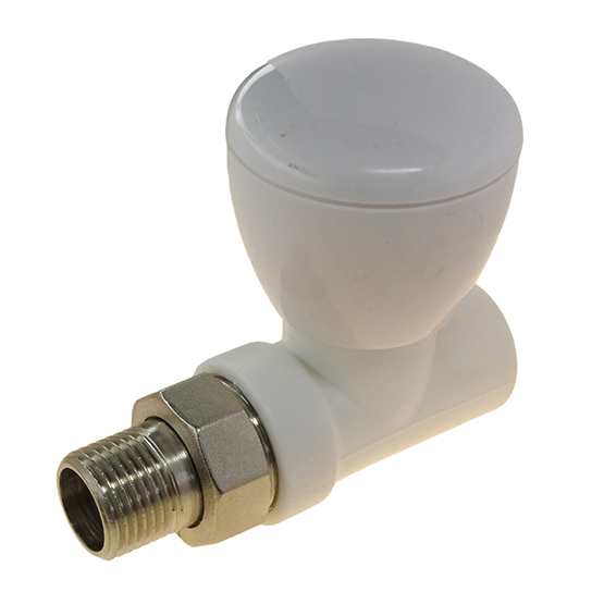 Вентиль "Aquattro" прямой для отопления PPR 20*1/2н