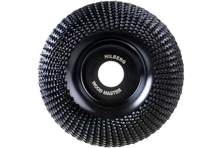 Чашка шлифовальная, круглая, Hiberg Wood Master 125мм Trio-Diamond