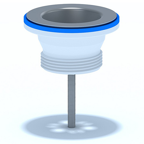 Выпуск для сифона стальной с нержавеющей сеткой 1.1/4", М200