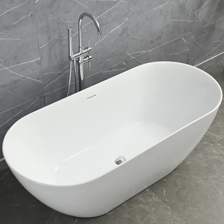 Ванна акриловая отдельностоящая "GF-750", 1700*750*580мм