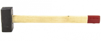 Кувалда 5кг, кованая головка, деревянная ручка